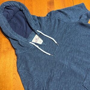Hollister Dark Grey Heather Hooded Pullover Hoodie Men’s Medium